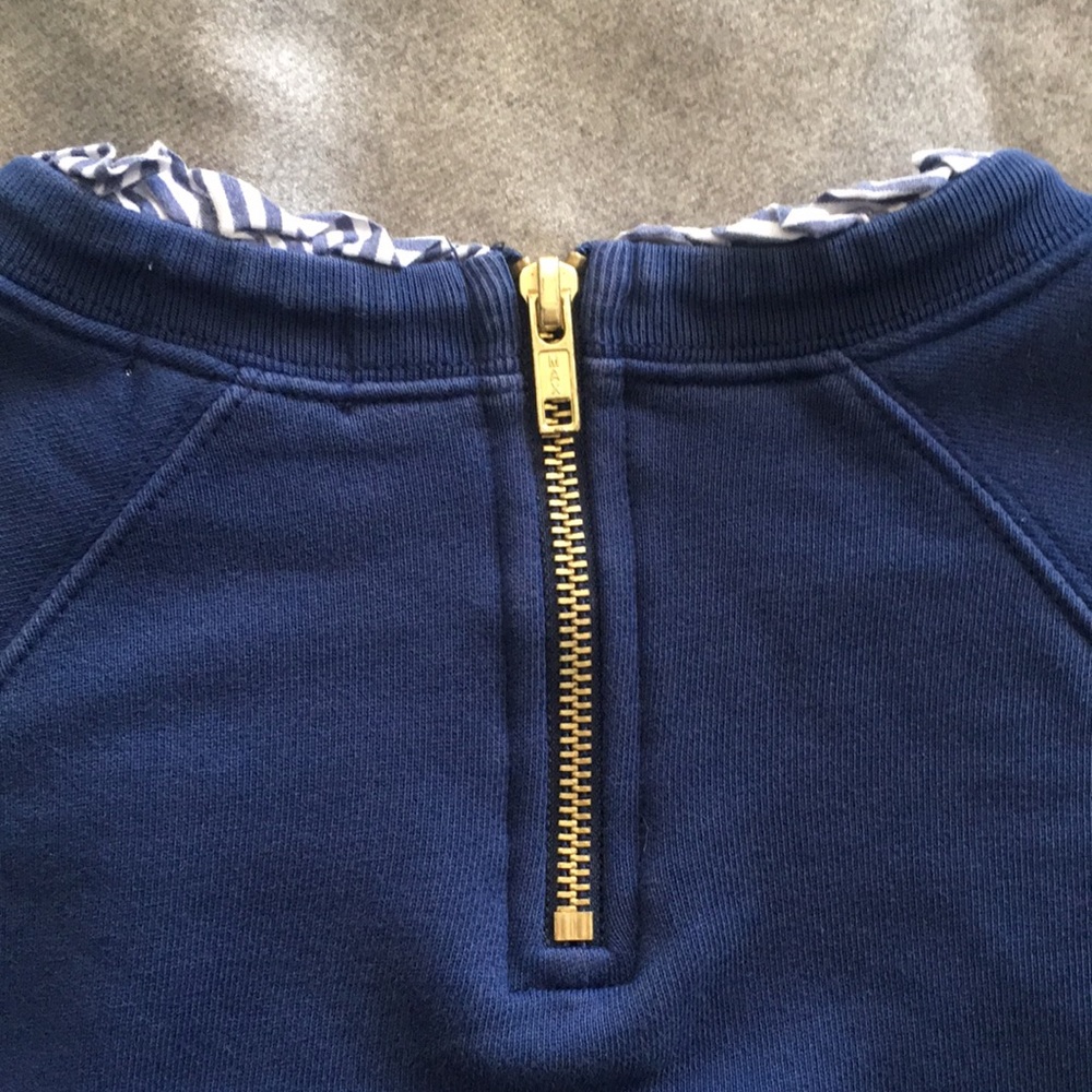 JCrew Ruffle Detail Sweatshirt - Picture 6 of 9